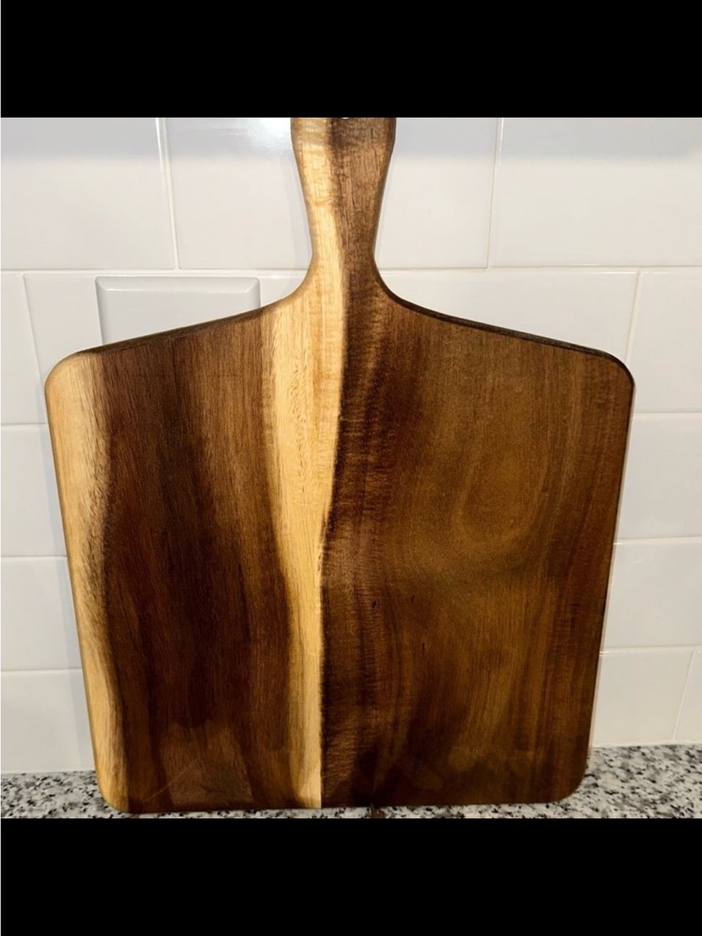Wooden charcuterie board